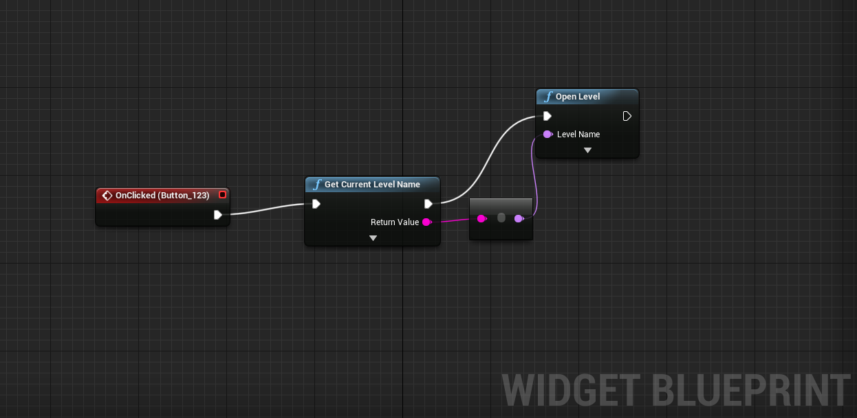 UE4 reload current level